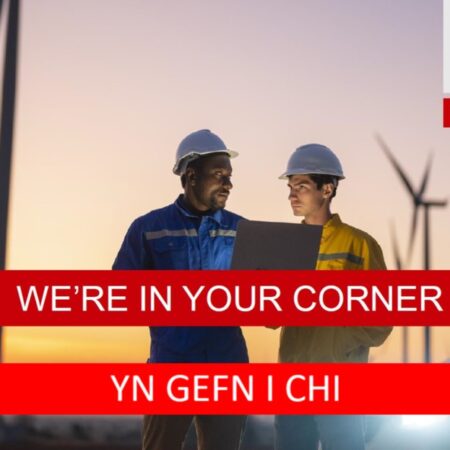 We’re in Your Corner / Yn Gefn i Chi